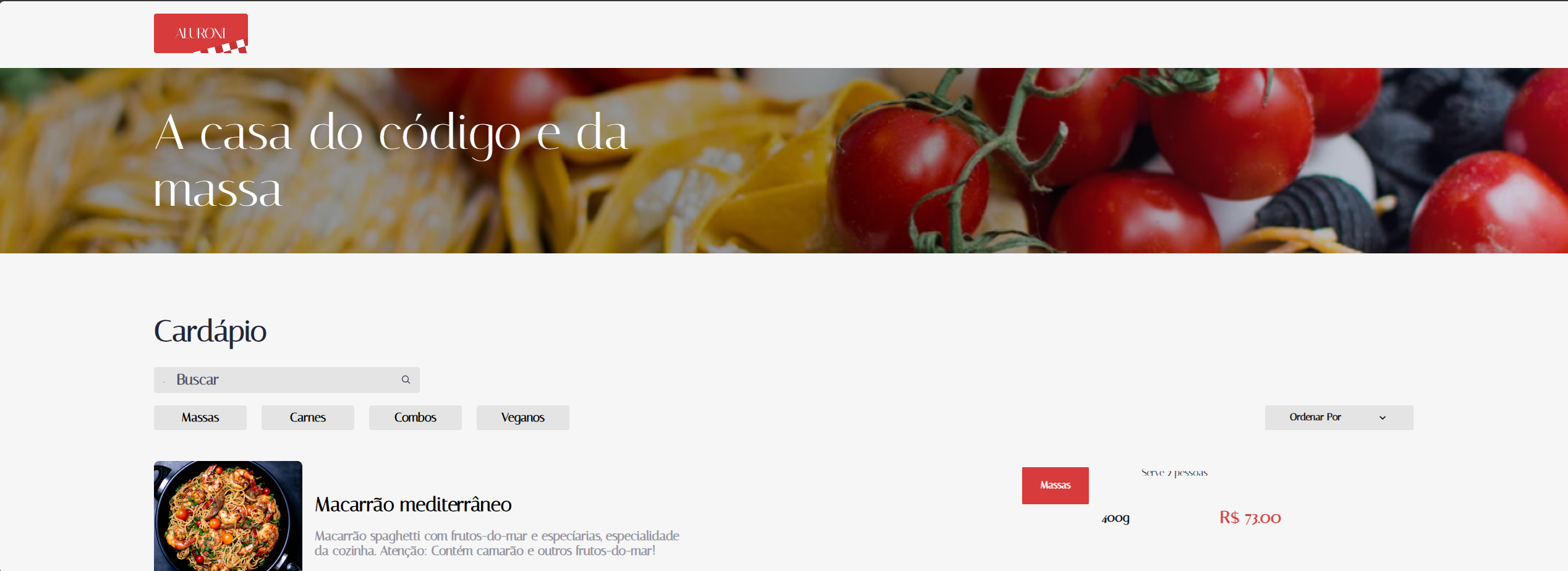aluroni screenshot 1